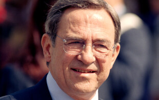 Le roi Constantin de Grèce assiste aux célébrations du 60e anniversaire du roi Harald et de la reine Sonja en Norvège en 1997.