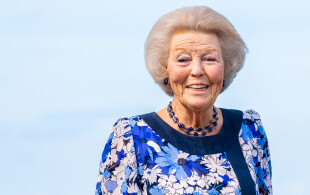 La princesse Beatrix des Pays-Bas était en visite de travail sur l'île de Curaçao.