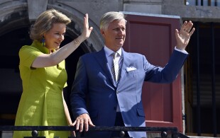 Philippe et Mathilde de Belgique au Limbourg
