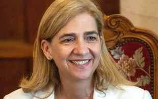 Cristina d'Espagne à Santander  pour uen réunion de travail