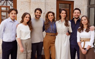 52 ans de Rania de Jordanie en famille