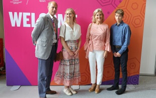 Les Wessex en famille aux jeux du Commonwealth 2022 à Birmingham