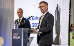 Frederik de Danemark remet le prix de l'entreprise danoise à Vestas