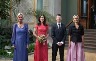 Mary de Danemark à la Glyptotek à Copenhague pour le fonds Carlsberg