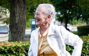 Margrethe de Danemark à Rungstelund pour la remise du prix Karen Blixen
