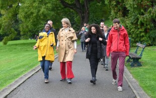 Promenade pour la santé mentale de la reine Mathilde en Région bruxelloise