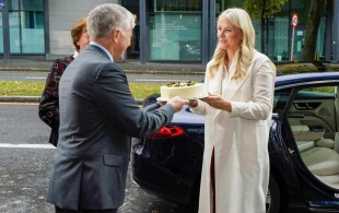 Mette Marit de Norvège aux 10 ans du centre Stella  à Oslo
