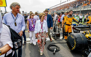 Margriet des Pays-Bas au GP de F1 des Pays-Bas  à Zandvoort