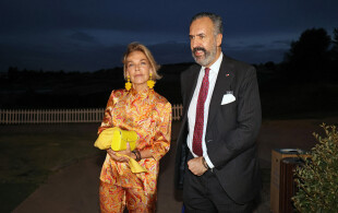 Sophie de Habsbourg et Jaime de Marichalar au dîner de la fondation Recal à Madrid