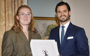 Carl Philip de Suède remet le prix de la dyslexie 2022