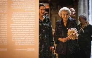 Beatrix des Pays-Bas à la Nieuwe Kerk à Amsterdam pour l'exposition Le Siècle de Juliana