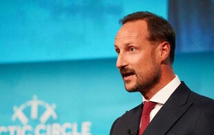 Haakon de Norvège à Reykjavik
