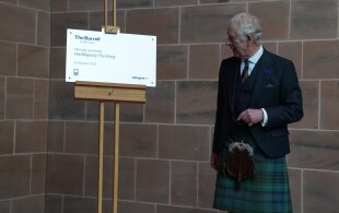 Charles III à Glasgow pour la réouverture de la collection Burrell