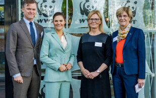 Victoria de Suède à la réunion d'automne du WWF à Stoclholm