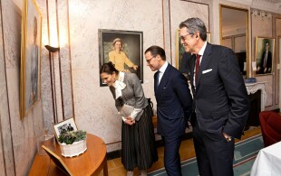 Victoria et Daniel de Suède à Göteborg aux 50 ans de la Cour d'appel