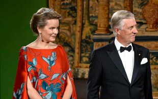 Philippe et Mathilde de Belgique à Vilnius