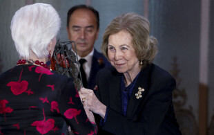 Sophie d'Espagne au casino de Madrid pour la remise des prix MAPFRE 2022