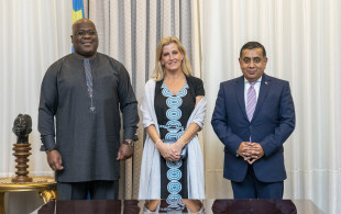 Sophie de Wessex à Kinshasa reçue par le président congolais