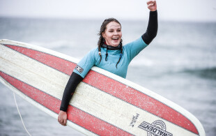 Ingrid Alexandra de Norvègeaux championnats nationaux de surf 2022