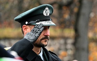 Haakon de Norvège à la Journée des forces armées à Akershus