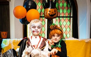Halloween pour Jacques et Gabriella de Monaco