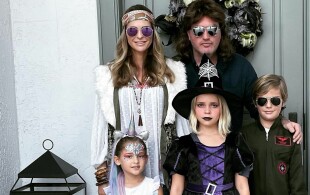 Madeleine de Suède, Christopher O'Neill, Leonore, Adrienne et Nicolas fêtent Halloween 2022 en Floride