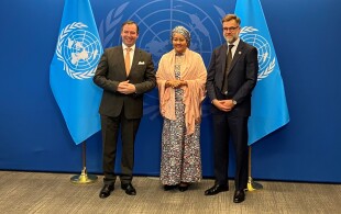 Guillaume de Luxembourg aux Nations Unies à New York