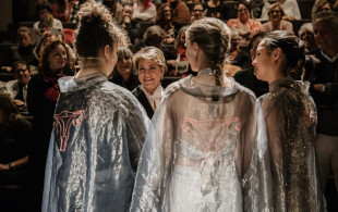 Maria Teresa de Luxembourg à Esch-sur Alzette pour une pièce de théâtre sur l'IVG