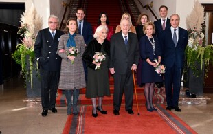 La famille royale belge au Sénat pour la Fête du Roi