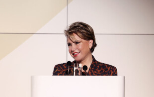Maria Teresa de Luxembourg à la BEI à Luxembourg