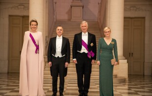 Banquet d'Etat à Laeken pour le président suisse Cassis