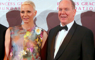 Le prince et la princesse de Monaco à New York aux prix princesse Grace 2022