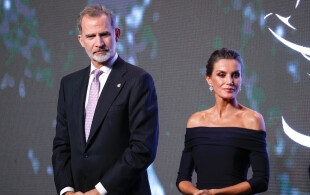Felipe et Letizia d'Espagne à Almeria pour les prix Macael