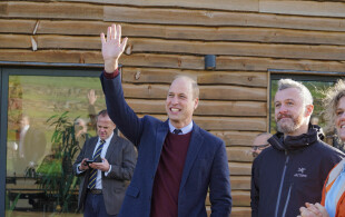 Le prince William en Cornouailles pour la première fois depuis qu'il est devenu duc