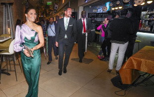 Victoria de Suède, Haakon de Norvège : dîner du PNUD à Nairobi