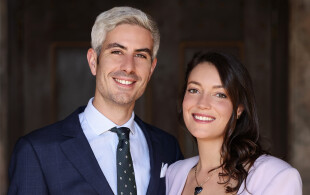 Alexandra de Luxembourg et Nicolas Bagory