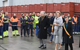 Philippe et Mathilde e Belgique en province d'Anvers