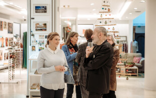 Stéphanie de Luxembourg a la présentation du programme de la prochaine biennale des métiers d'art