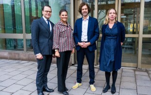 Victoria et Daniel de Suède  s'informent sur l'approvisionnement énergétique