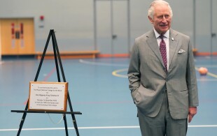 Le roi Charles III aux 150 ans du Collège royal national pour les aveugles