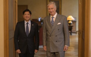 Le roi Philippe reçoit le président des Philippines Ferdinand Romualdez Marcos