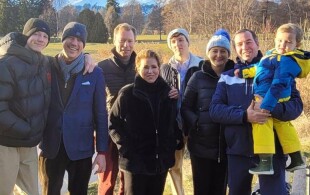 La famille grand-ducale de Luxembourg à la montagne pour les fêtes de fin d'année 2022