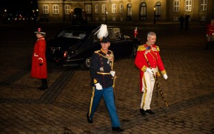 Joachim de Danemark au dîner de Nouvel A 2023 à Amalienborg