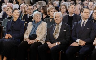 Victoria et Daniel de Suède à un forum sur la mémoire de l'Holocauste
