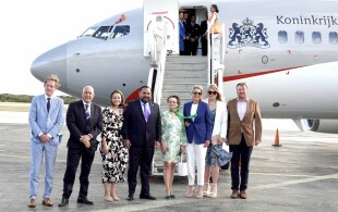 Willem-Alexander et Maxima des Pays-Bas, Amalia- des Pays-Bas à Bonaire