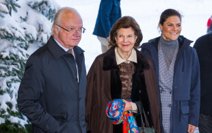 Carl XVI Gustaf, Silvia de Suède, Victoria de Suède à Sälen
