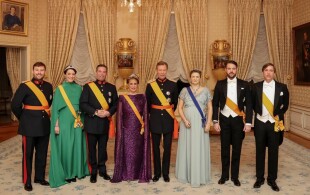 Réception de Nouvel An 2023 au Palais grand-ducal à Luxembourg