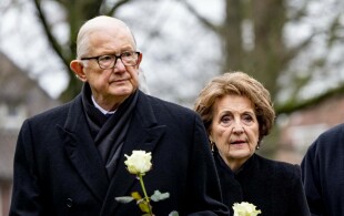 Margriet des Pays-Bas, Pieter van Vollenhoven à la commémoration d'une rafle à Appeldoorn en 1943