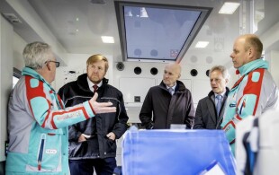 Le roi des Pays-Bas à Zeist