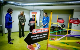 Maxima des Pays-Bas à Utrecht à l'association Mind Us